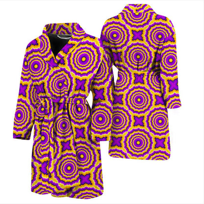 Optical illusion Expansion Men Bath Robe-JTAMIGO.COM