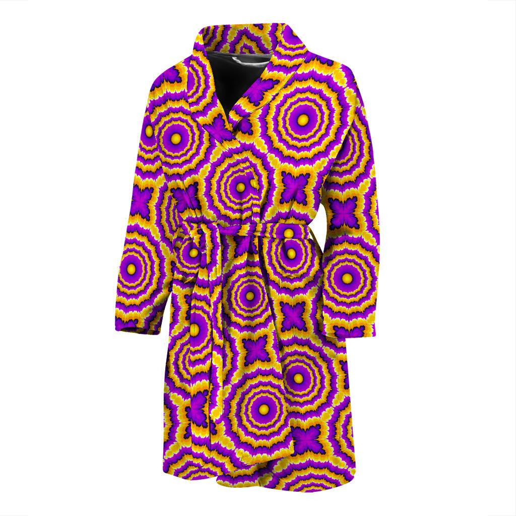 Optical illusion Expansion Men Bath Robe-JTAMIGO.COM