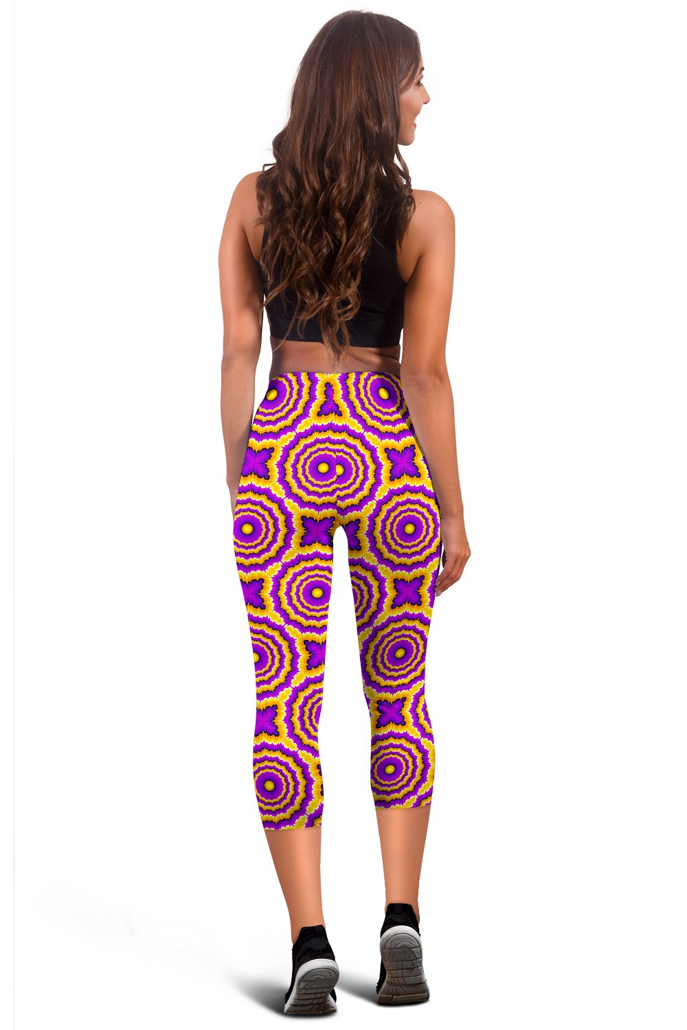 Optical illusion Expansion Women Capris