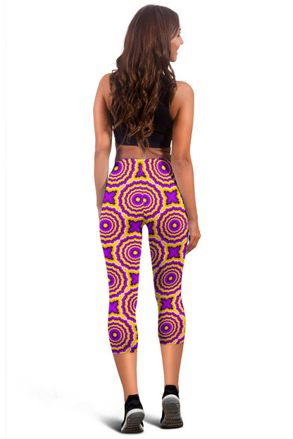 Optical illusion Expansion Women Capris