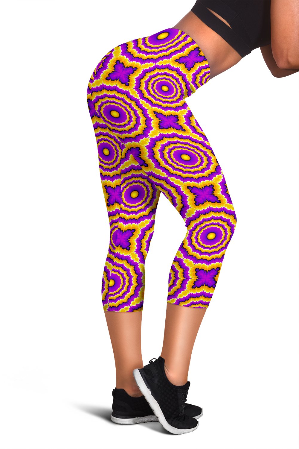 Optical illusion Expansion Women Capris