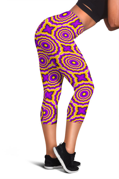 Optical illusion Expansion Women Capris