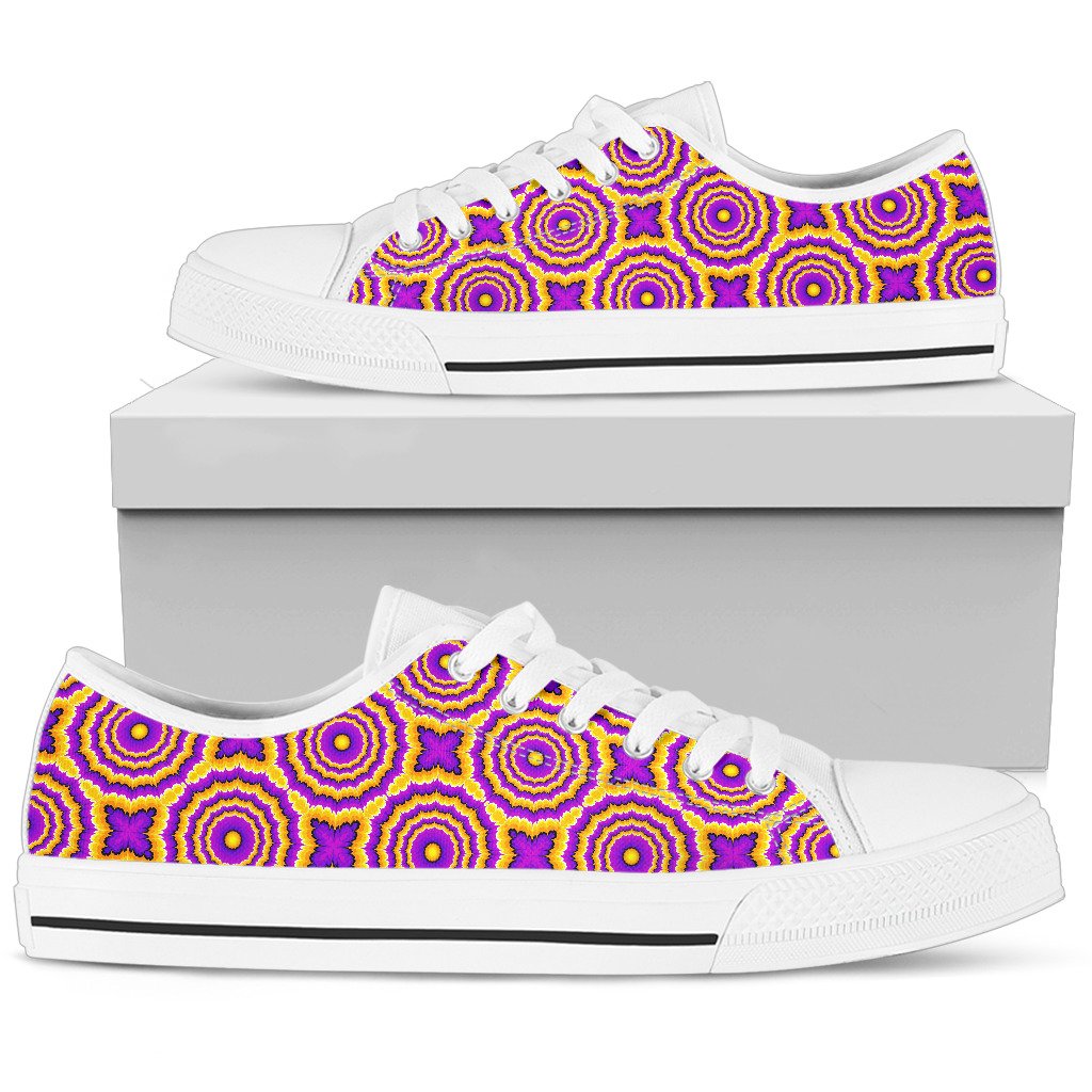 Optical illusion Expansion Women Low Top Shoes-JTAMIGO.COM