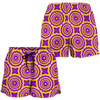 Optical illusion Expansion Women Shorts-JTAMIGO.COM