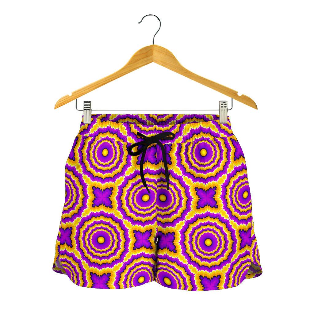 Optical illusion Expansion Women Shorts-JTAMIGO.COM