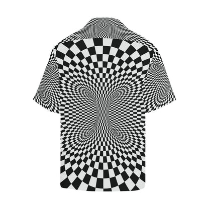 Optical illusion Projection Torus Men Aloha Hawaiian Shirt