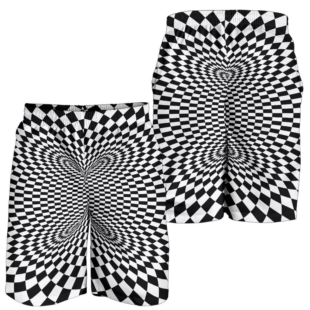 Optical illusion Projection Torus Mens Shorts-JTAMIGO.COM
