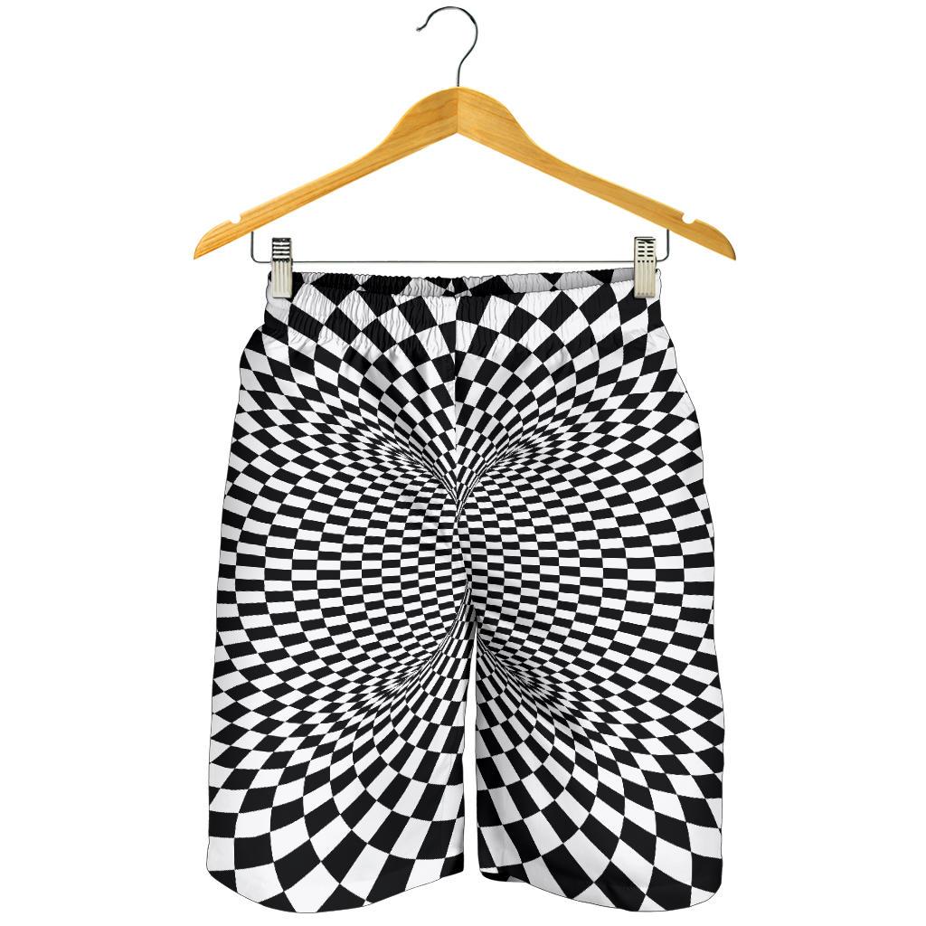 Optical illusion Projection Torus Mens Shorts-JTAMIGO.COM