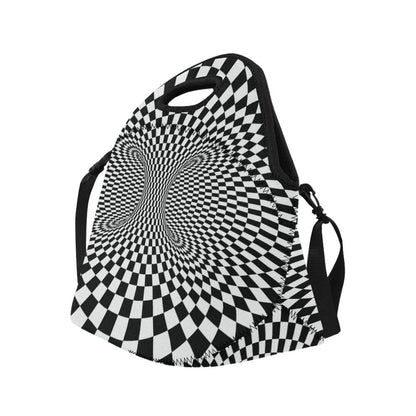 Optical illusion Projection Torus Neoprene Lunch Bag (Model 1669)(Large)-JTAMIGO.COM