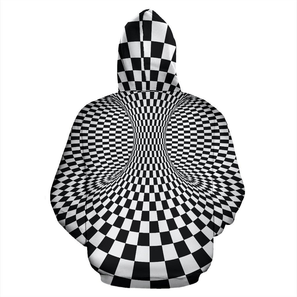 Optical illusion Projection Torus Pullover Hoodie