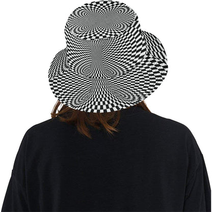 Optical illusion Projection Torus Unisex Bucket Hat
