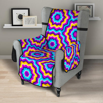 Optical illusion Techno Movement Chair Protector-JTAMIGO.COM