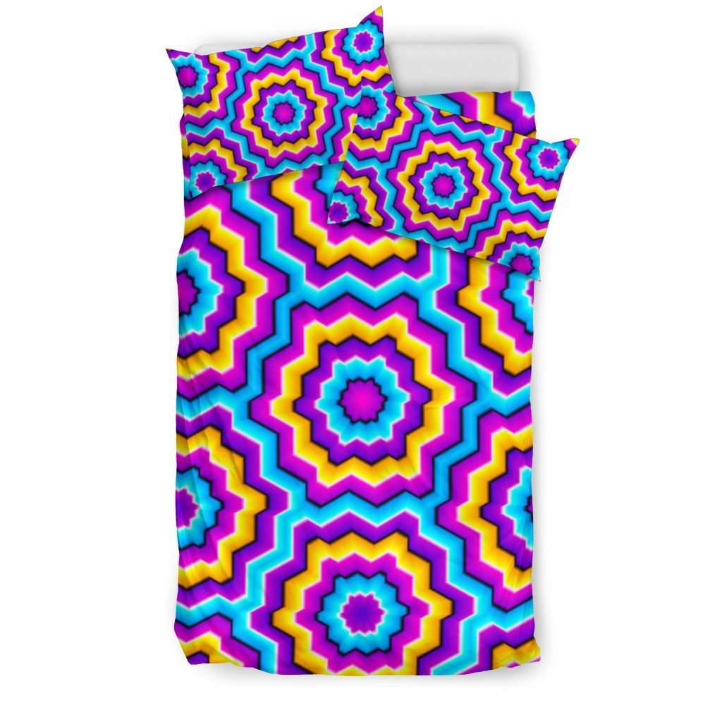 Optical illusion Techno Movement Duvet Cover Bedding Set