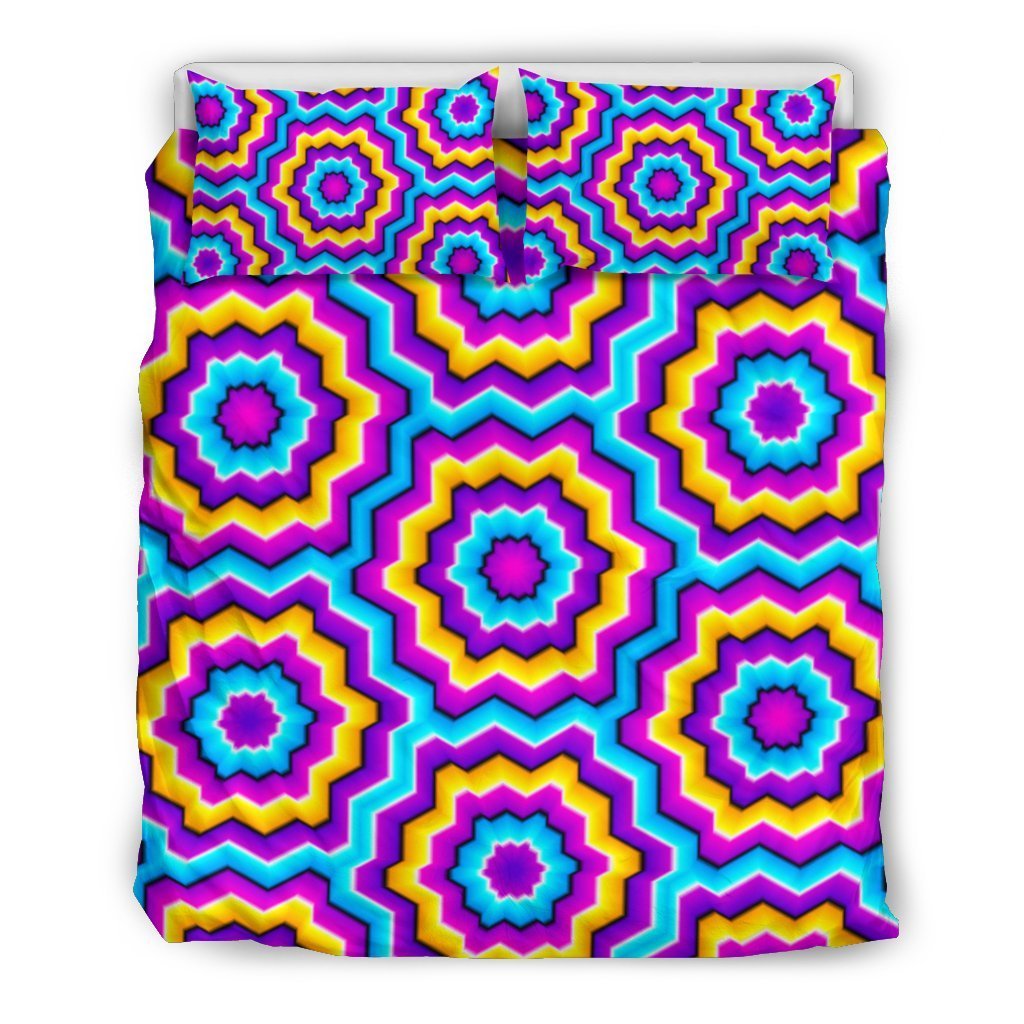 Optical illusion Techno Movement Duvet Cover Bedding Set