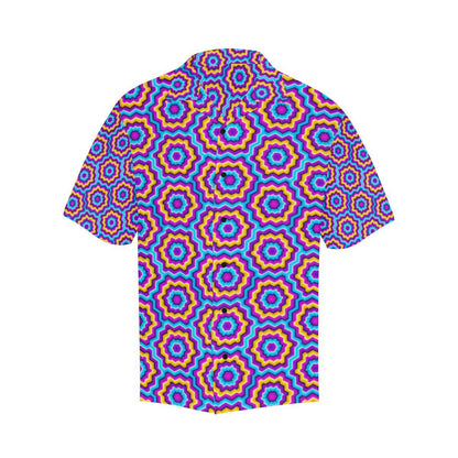Optical illusion Techno Movement Men Aloha Hawaiian Shirt