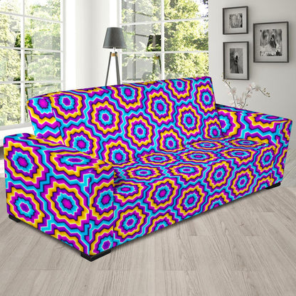 Optical illusion Techno Movement Sofa Slipcover-JTAMIGO.COM