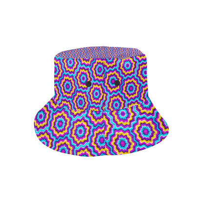 Optical illusion Techno Movement Unisex Bucket Hat