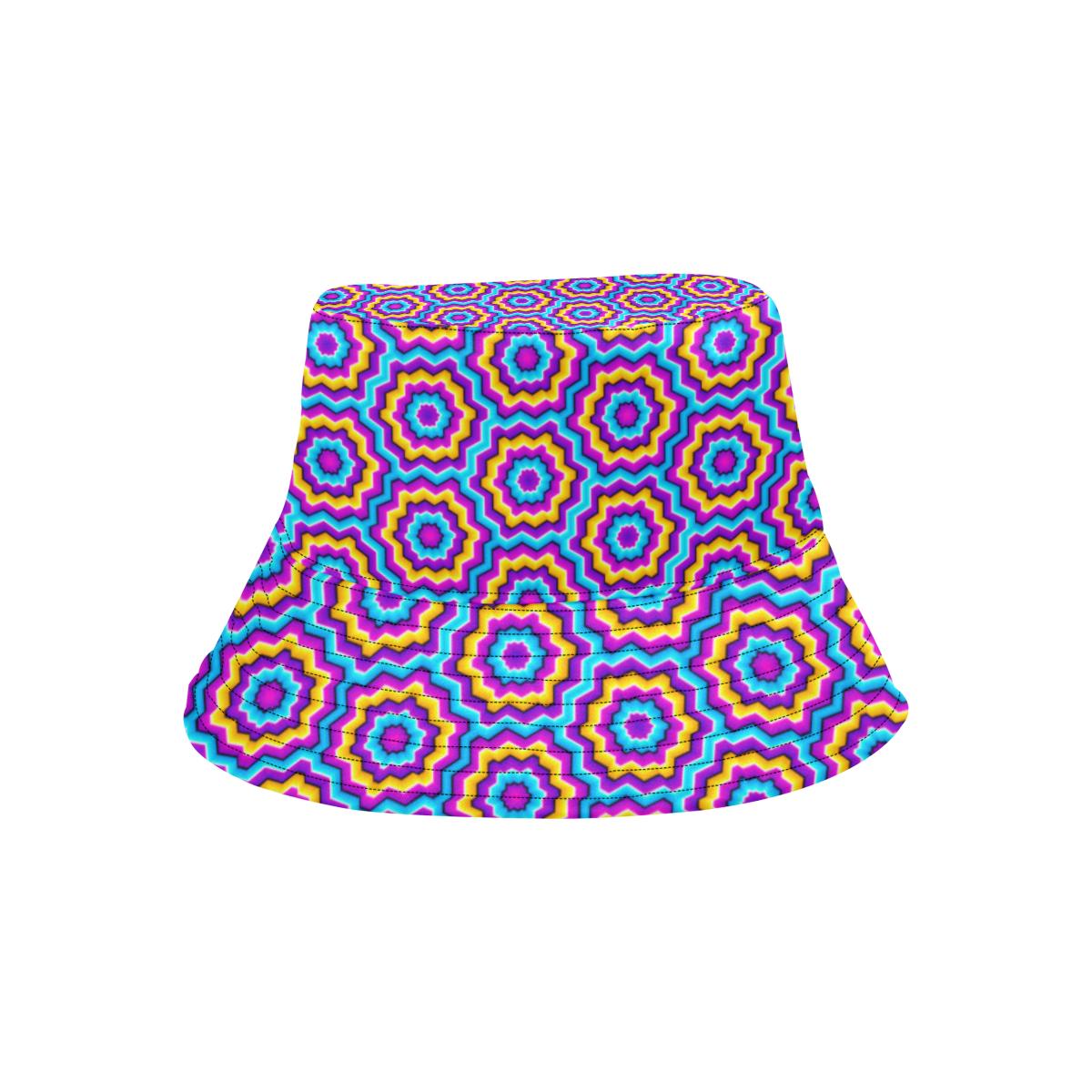 Optical illusion Techno Movement Unisex Bucket Hat