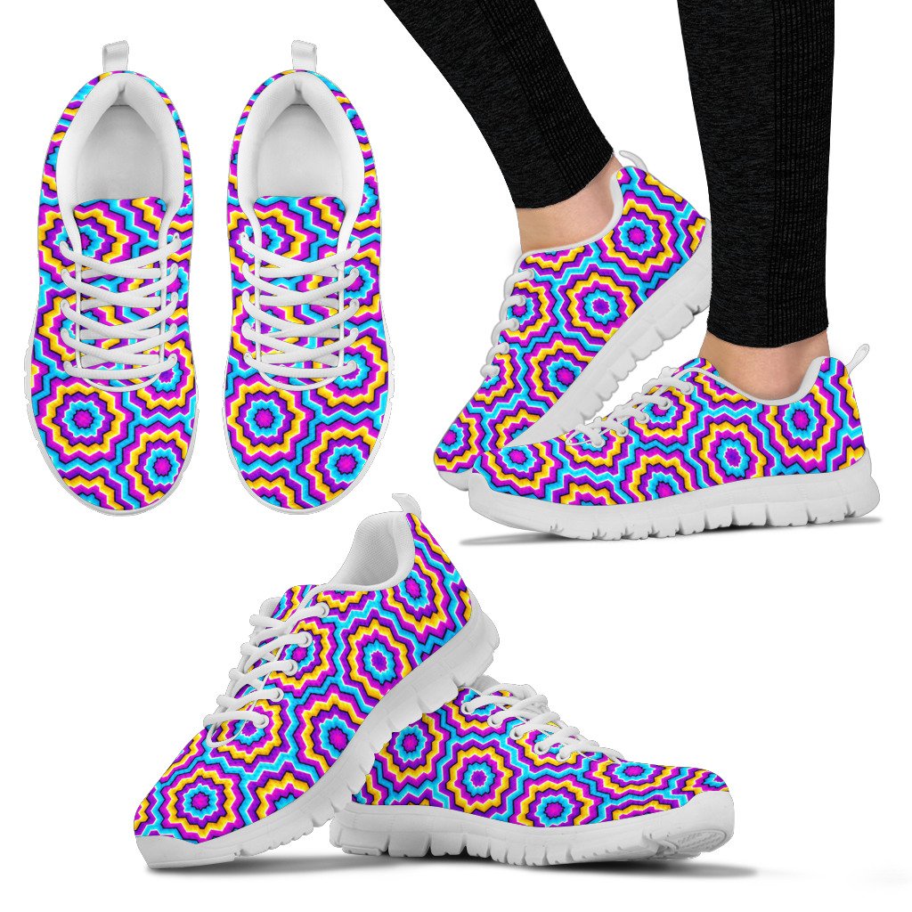 Optical illusion Techno Movement Women Sneakers Shoes