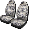 Owl Realistic Themed Design Print Universal Fit Car Seat Covers