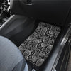 Paisley Black Design Print Car Floor Mats