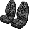 Paisley Black Design Print Universal Fit Car Seat Covers