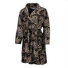 Paisley Mandala Design Print Men Bath Robe-JTAMIGO.COM