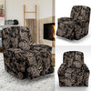 Paisley Mandala Design Print Recliner Slipcover-JTAMIGO.COM