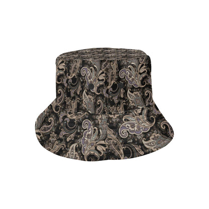 Paisley Mandala Design Print Unisex Bucket Hat