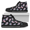 Paisley Pink Design Mandala Print Women High Top Shoes