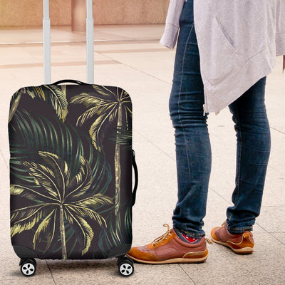 Palm Tree Background Design Print Luggage Cover Protector