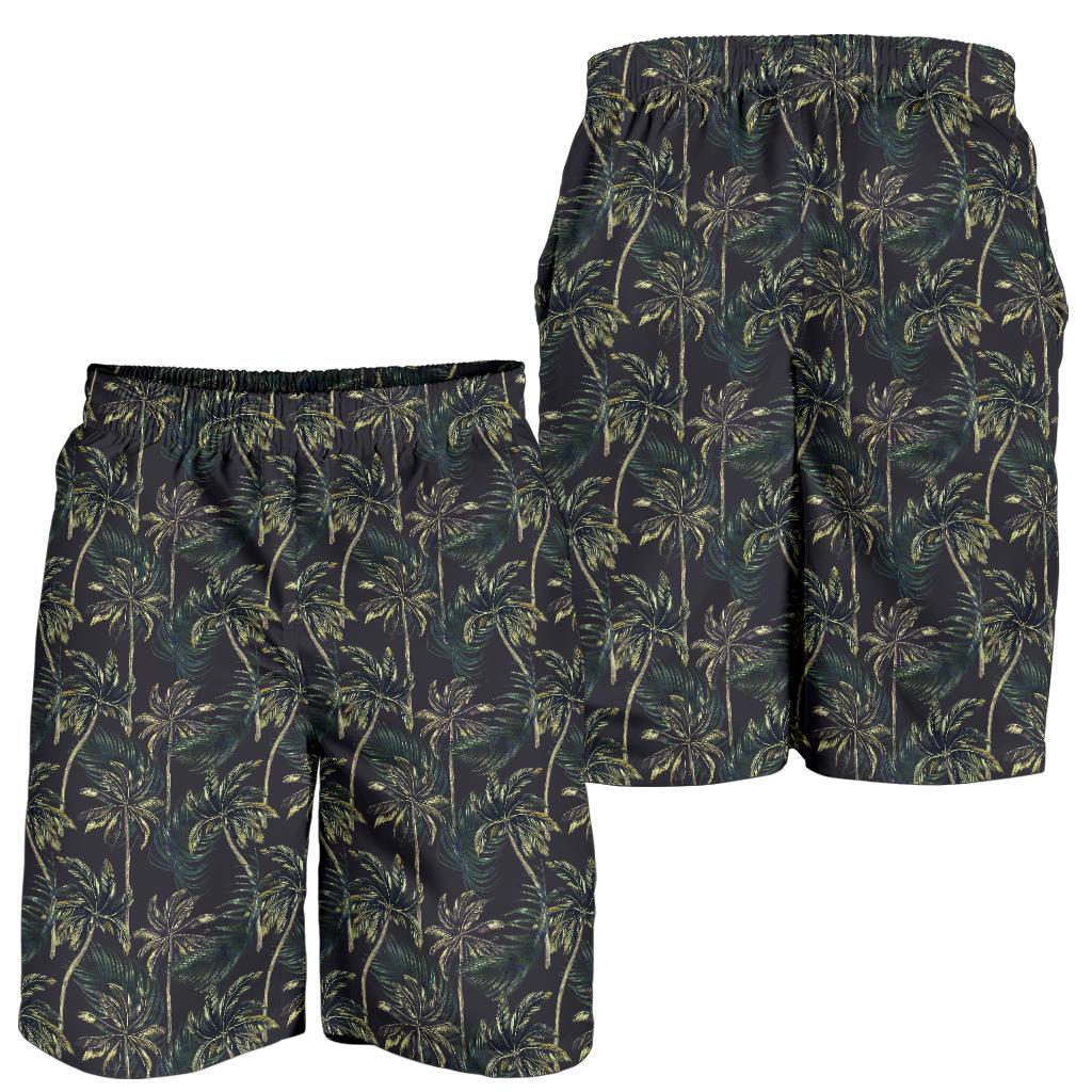Palm Tree Background Design Print Mens Shorts-JTAMIGO.COM