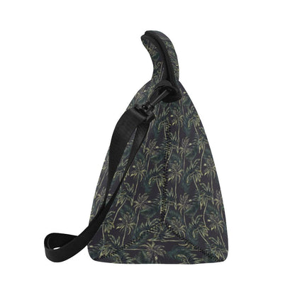 Palm Tree Background Design Print Neoprene Lunch Bag (Model 1669)(Large)-JTAMIGO.COM
