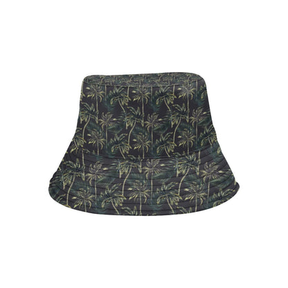 Palm Tree Background Design Print Unisex Bucket Hat