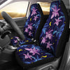 Palm Tree Night Scene Design Print Universal Fit Car Seat Covers