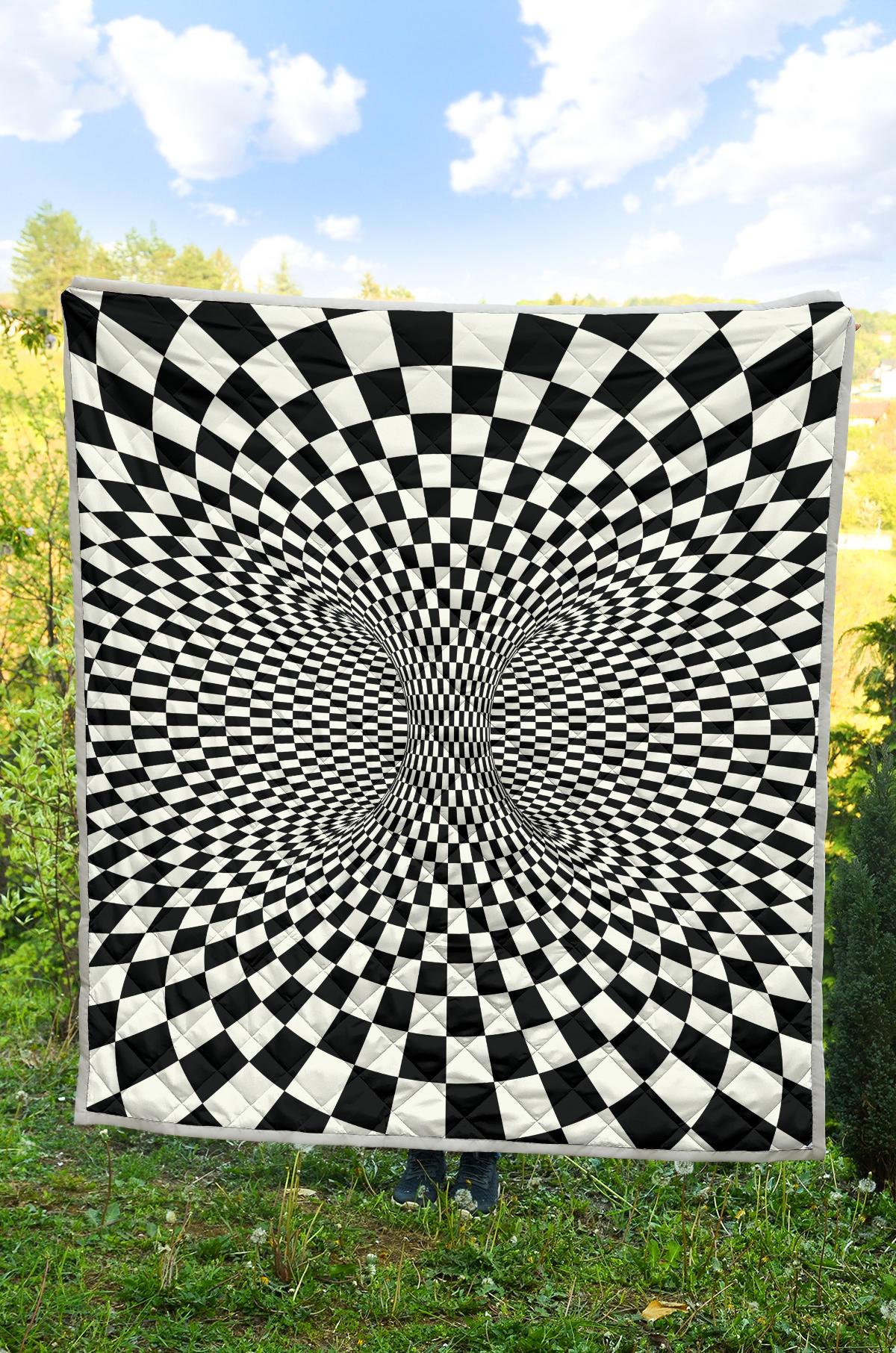 Palm Tree Rainbow Themed Print Premium Quilt-JTAMIGO.COM