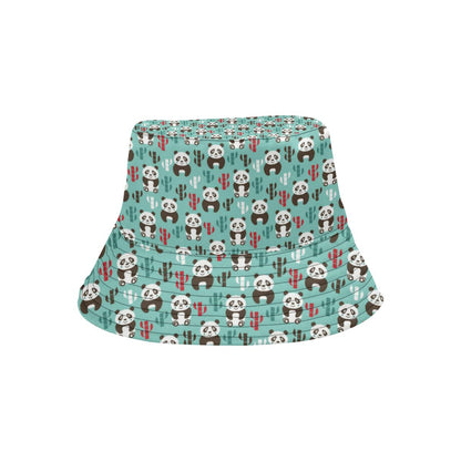 Panda Bear Cute Themed Print Unisex Bucket Hat