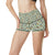 Panda Bear Design Bamboo Print High Waisted Spandex Shorts-JTAMIGO.COM