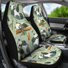 Panda Bear Design Bamboo Print Universal Fit Car Seat Covers