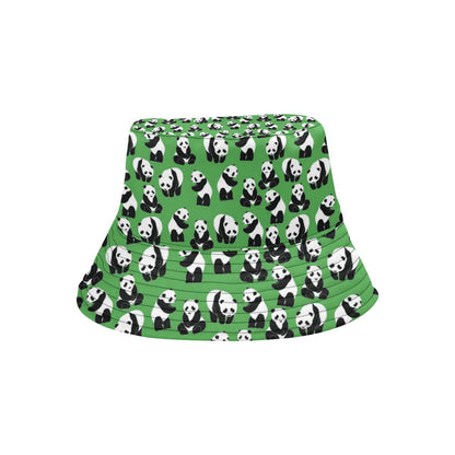 Panda Bear Pattern Themed Print Unisex Bucket Hat