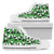 Panda Bear Pattern Themed Print Women High Top Shoes