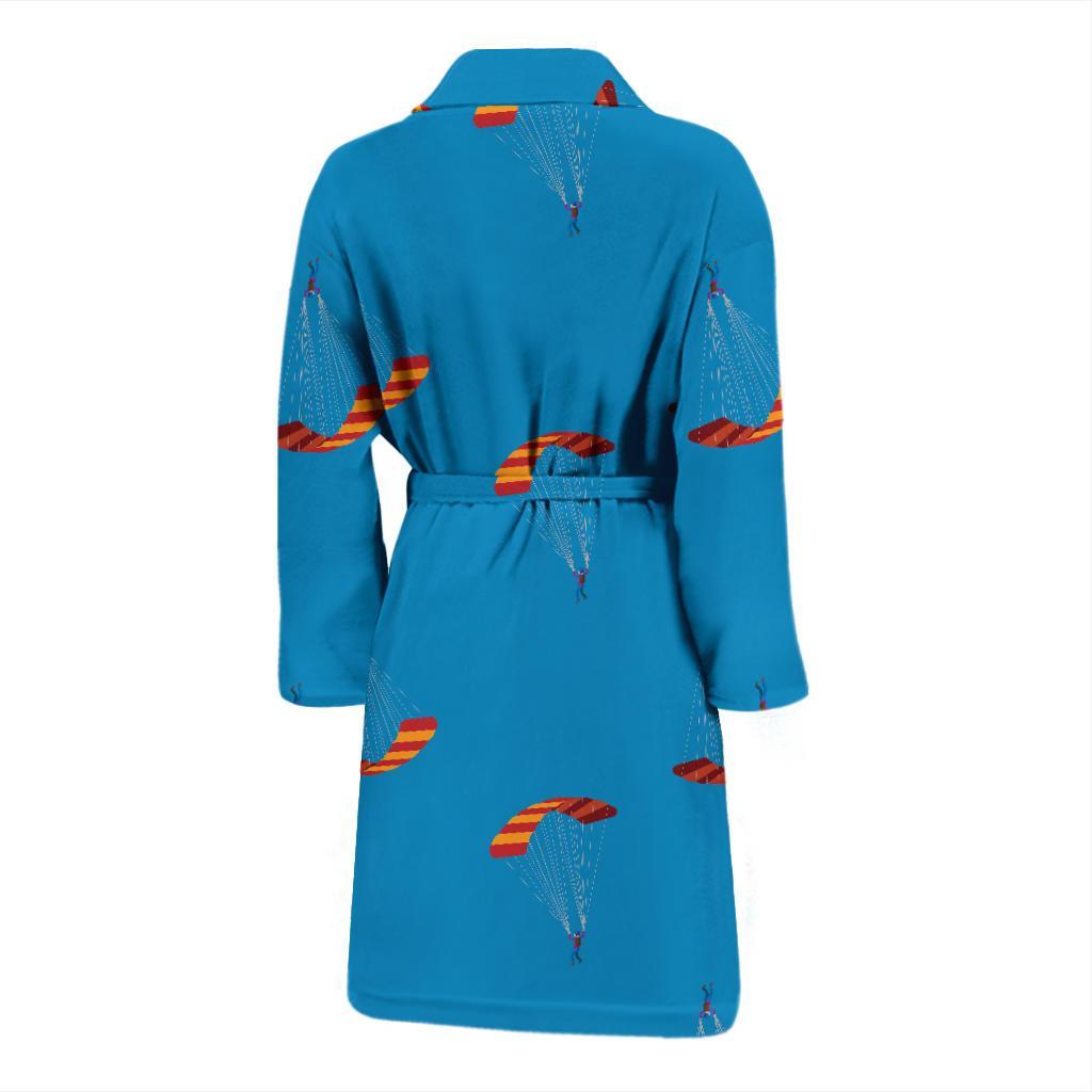 Paratrooper Pattern Print Design A01 Men Bathrobe-JORJUNE.COM