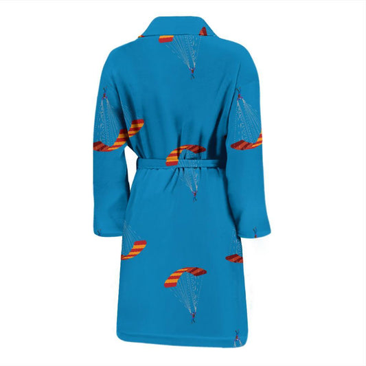 Paratrooper Pattern Print Design A01 Men Bathrobe-JORJUNE.COM