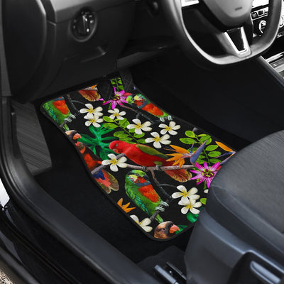 Parrot Design Print Car Floor Mats