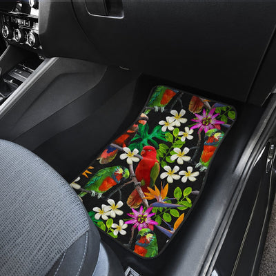 Parrot Design Print Car Floor Mats