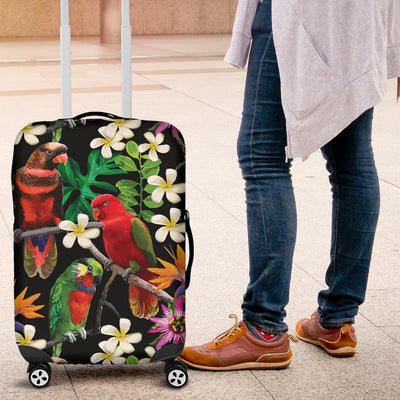 Parrot Design Print Luggage Cover Protector