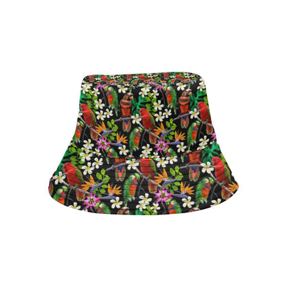 Parrot Design Print Unisex Bucket Hat
