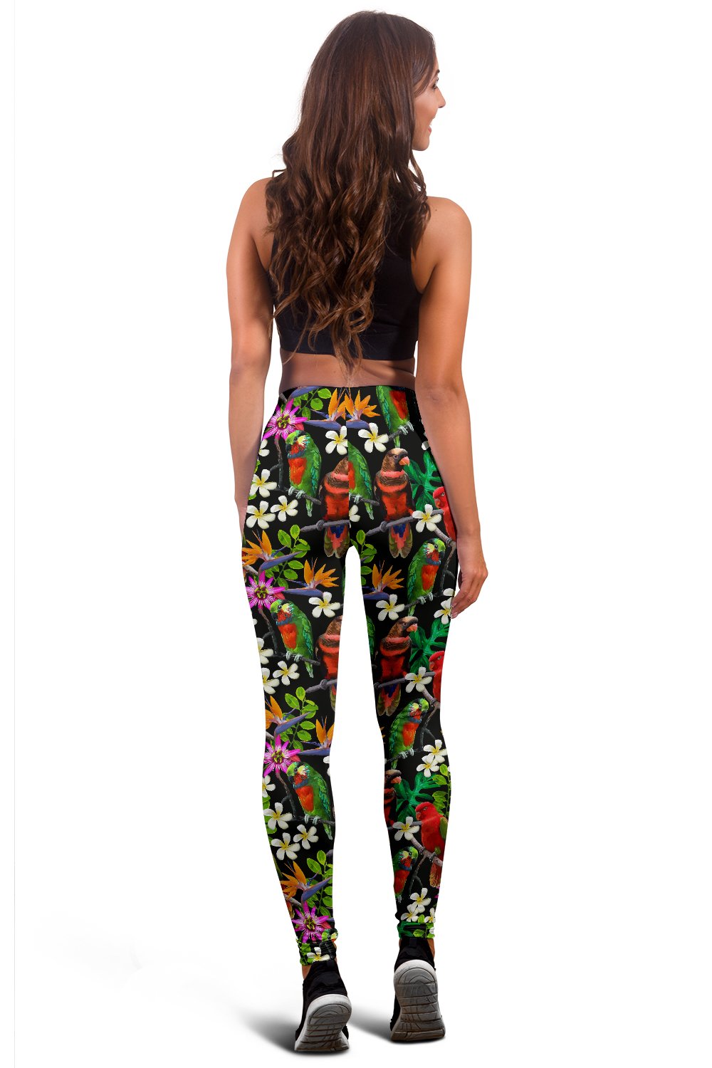 Parrot Design Print Women Leggings