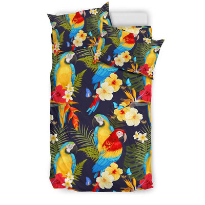 Parrot Themed Design Duvet Cover Bedding Set