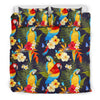Parrot Themed Design Duvet Cover Bedding Set